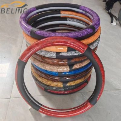 wooden steering cover universal for car